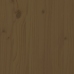 Tv Skapītis, Medus Brūns, 110X35X40,5 Cm, Priedes Masīvkoks Vidaxl