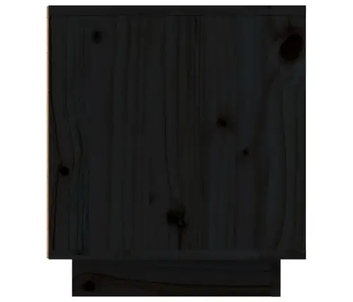Telerikapp, Must, 110X35X40,5 cm Männipuit