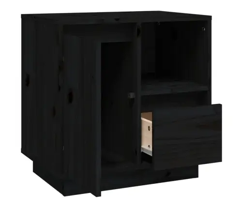 Öökapp, Must, 50 X 34 X 50 cm Männipuit