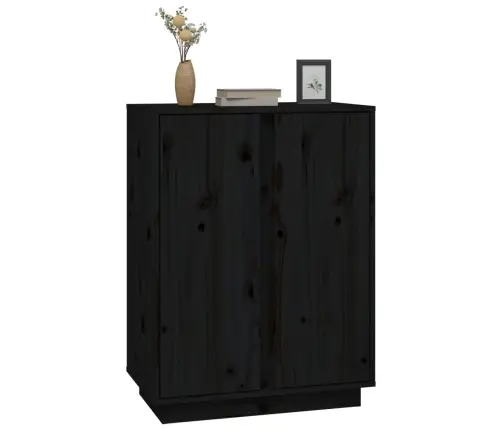 Puhvetkapp, Must, 60 X 35 X 80 cm Männipuit