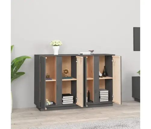 Puhvetkapp, Hall, 120 X 35 X 80 cm Männipuit