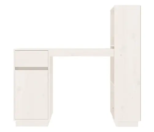 Rakstāmgalds, Balts, 110X53X117 Cm, Priedes Masīvkoks Vidaxl Rakstāmgalds, Balts, 110X53X117 Cm, Priedes Masīvkoks Vidaxl