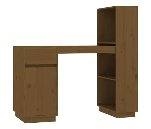 Kirjutuslaud, Meepruun, 110 X 53 X 117 cm Männipuit