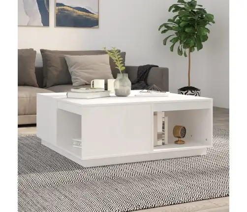 Kafijas Galdiņš, 100X101X40,5 Cm, Priedes Masīvkoks, Balts Vidaxl Kafijas Galdiņš, 100X101X40,5 Cm, Priedes Masīvkoks, Balts Vidaxl