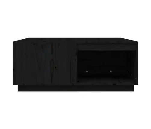 Kohvilaud, Must, 100 X 101 X 40,5 cm Männipuit