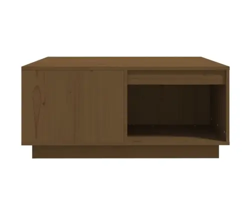 Kafijas Galdiņš, Medus Brūns, 80X81X36,5 Cm, Priedes Masīvkoks Vidaxl Kafijas Galdiņš, Medus Brūns, 80X81X36,5 Cm, Priedes Masīvkoks Vidaxl