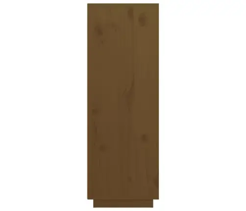 Augstais Skapītis, Brūns, 89X40X116,5 Cm, Priedes Masīvkoks Vidaxl