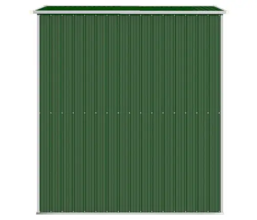 Dārza Šķūnis, Zaļš, 192X191X223 Cm, Cinkots Tērauds Vidaxl