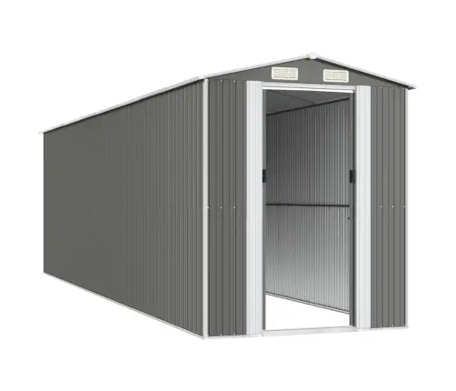 Sodo Pašiūrė, Šviesiai Pilka, 192X689X223cm Plienas