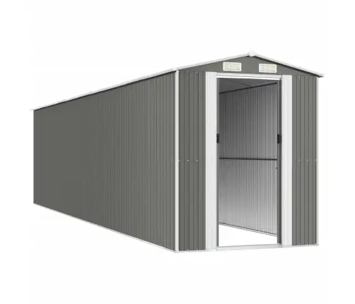 Sodo Pašiūrė, Šviesiai Pilka, 192X855X223cm Plienas