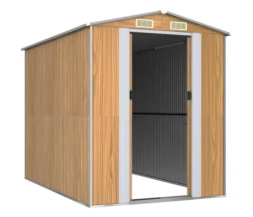 Sodo Pašiūrė, Šviesiai Ruda, 192X274X223cm Plienas