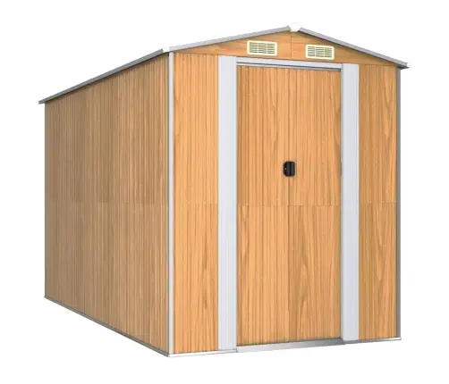 Aiakuur, Helepruun, 192X357X223 cm Tsingitud Teras