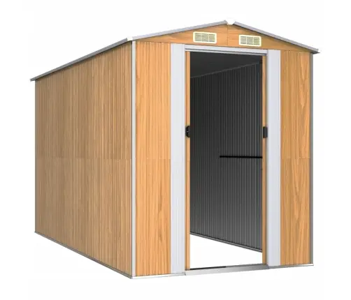 Aiakuur, Helepruun, 192X357X223 cm Tsingitud Teras