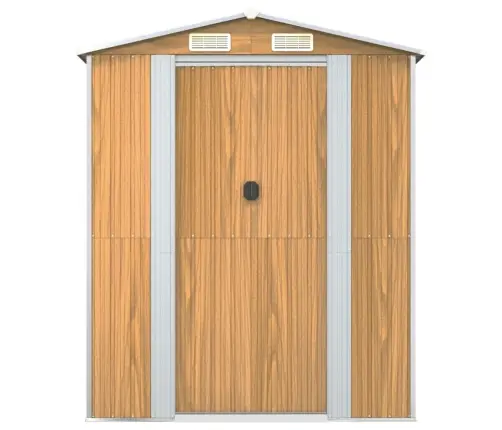 Aiakuur, Helepruun, 192X357X223 cm Tsingitud Teras