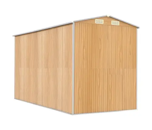 Aiakuur, Helepruun, 192X357X223 cm Tsingitud Teras