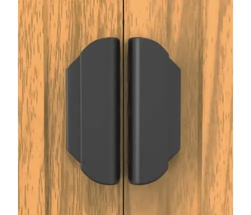 Dārza Šķūnis, Gaiši Brūns, 192X440X223 Cm, Cinkots Tērauds Vidaxl