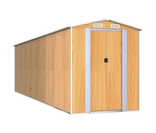 Aiakuur, Helepruun, 192X689X223 cm Tsingitud Teras