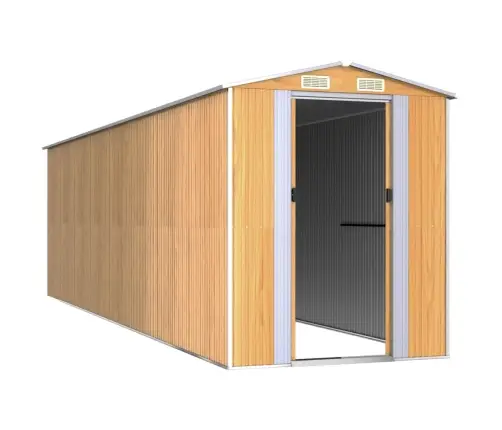 Aiakuur, Helepruun, 192X689X223 cm Tsingitud Teras