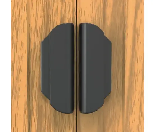 Aiakuur, Helepruun, 192X689X223 cm Tsingitud Teras