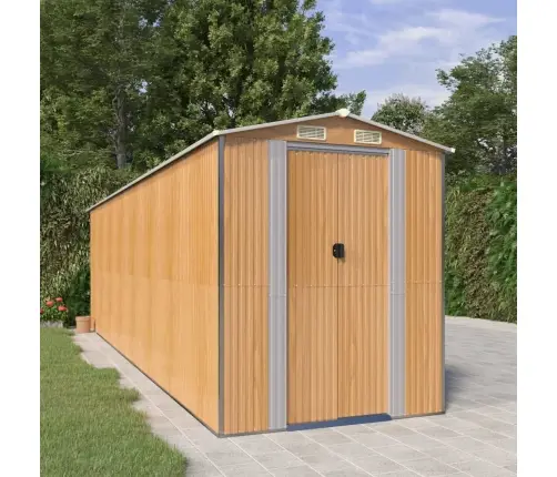 Aiakuur, Helepruun, 192X689X223 cm Tsingitud Teras