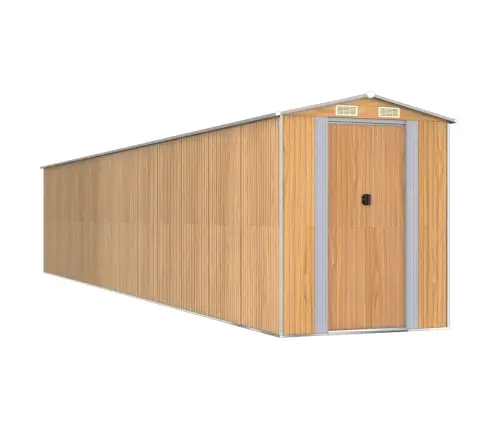 Aiakuur, Helepruun, 192X1021X223 cm Tsingitud Teras