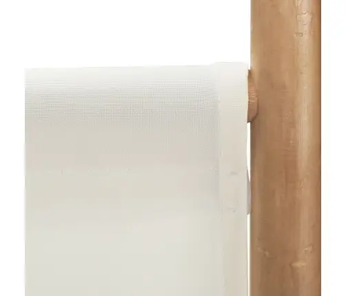 Istabas Aizslietnis, 4 Paneļi, 160 Cm, Bambuss Un Audekls Vidaxl