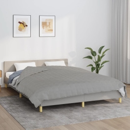 Smaguma Sega, Pelēka, 220X235 Cm, 11 Kg, Audums Vidaxl