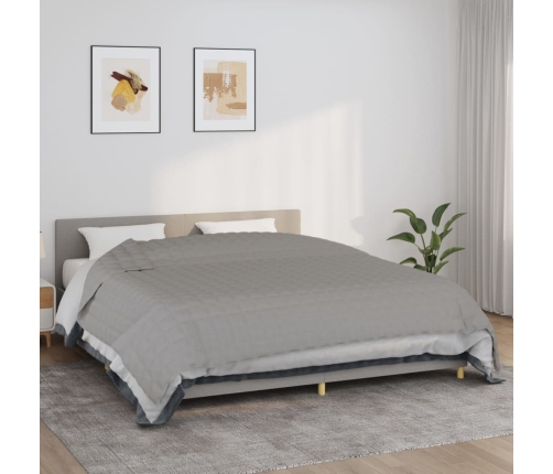 Smaguma Sega, Pelēka, 235X290 Cm, 15 Kg, Audums Vidaxl