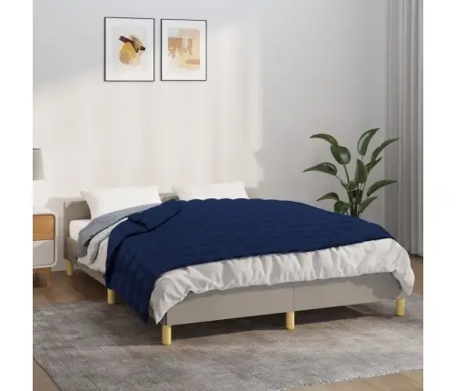 Smaguma Sega, Zila, 150X200 Cm, 7 Kg, Audums Vidaxl