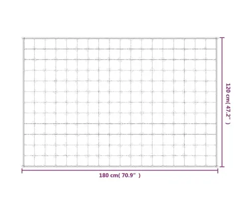 Raskustekk Kreemjas 120X180 Cm 95 Kg Kangas