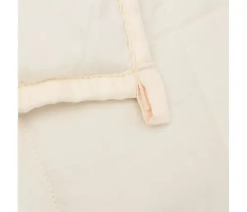 Smaguma Sega, Gaišas Krēmkrāsas, 150X200 Cm, 7 Kg, Audums Vidaxl