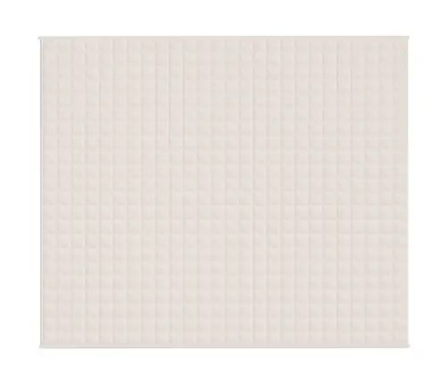 Smaguma Sega, Gaišas Krēmkrāsas, 220X260 Cm, 11 Kg, Audums Vidaxl