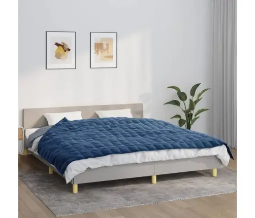 Smaguma Sega, Zila, 155X220 Cm, 7 Kg, Audums Vidaxl