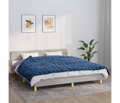 Smaguma Sega, Zila, 155X220 Cm, 11 Kg, Audums Vidaxl