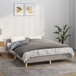 Smaguma Sega Ar Pārvalku, Pelēka, 138X200 Cm, 6 Kg, Audums Vidaxl