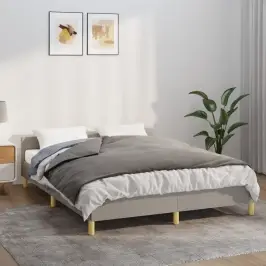 Smaguma Sega Ar Pārvalku, Pelēka, 138X200 Cm, 10 Kg, Audums Vidaxl