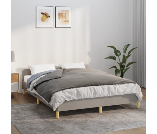 Smaguma Sega Ar Pārvalku, Pelēka, 150X200 Cm, 11 Kg, Audums Vidaxl