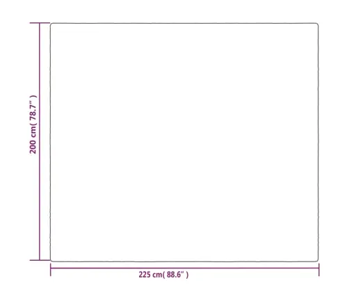 Smaguma Sega Ar Pārvalku, Pelēka, 200X225 Cm, 9 Kg, Audums Vidaxl