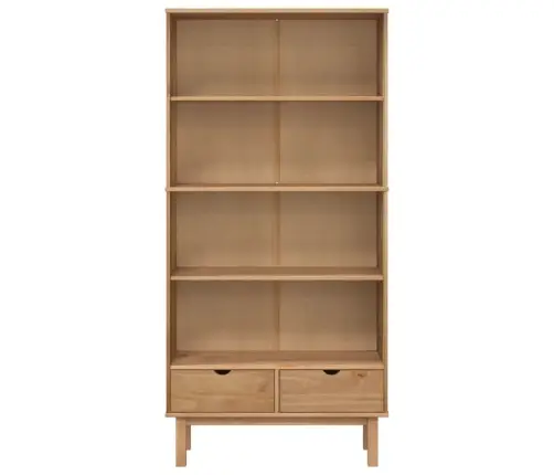 Raamatukapp "Otta" 2 Sahtliga, Pruun, Männipuit