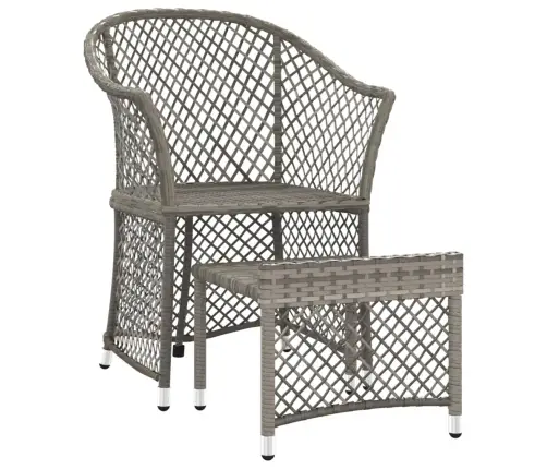 2-Daļīgs Dārza Atpūtas Mēbeļu Komplekts Ar Matračiem, Pelēks Pe Vidaxl 2-Daļīgs Dārza Atpūtas Mēbeļu Komplekts Ar Matračiem, Pelēks Pe Vidaxl