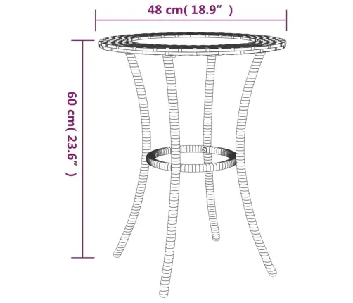 2-Daļīgs Stūra Dārza Dīvānu Komplekts, Pe Rotangpalma, Pelēks  Vidaxl
