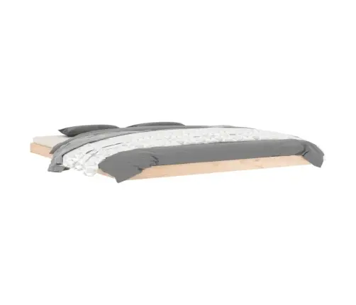 Gultas Rāmis, 180X200 Cm, Priedes Masīvkoks, Super King Izmērs Vidaxl