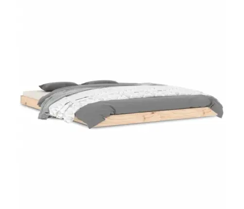 Voodiraam, 135 X 190 cm Männipuit