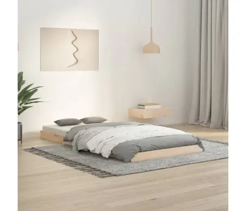 Gultas Rāmis, 90X190 Cm, Vienvietīgs, Priedes Masīvkoks Vidaxl