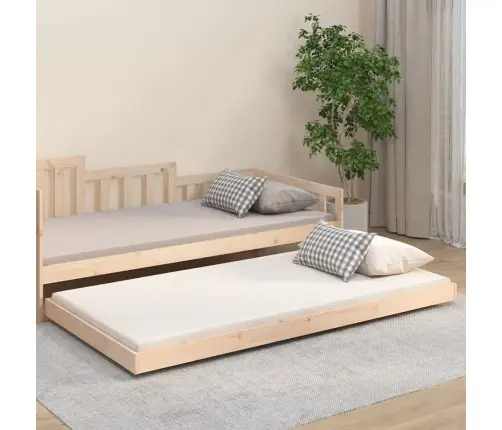 Voodiraam Ilma Madratsita, 90 X 200 cm Männipuit