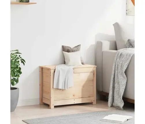 Daiktadėžė, 60X32X45,5cm Pušies Medienos Masyvas