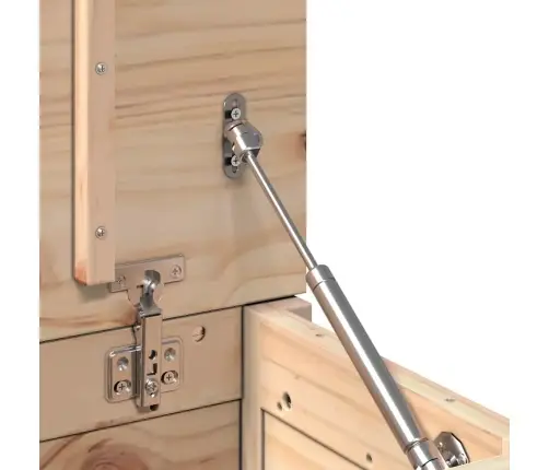 Daiktadėžė, 60X32X45,5cm Pušies Medienos Masyvas