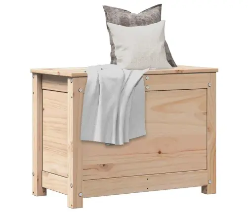 Daiktadėžė, 60X32X45,5cm Pušies Medienos Masyvas