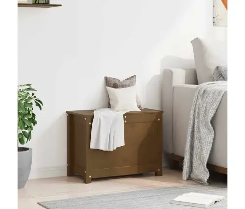 Hoiukast, Meepruun, 60X32X45,5 cm Männipuit