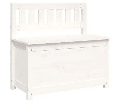 Sols, Balts, 80X41X77 Cm, Priedes Masīvkoks Vidaxl